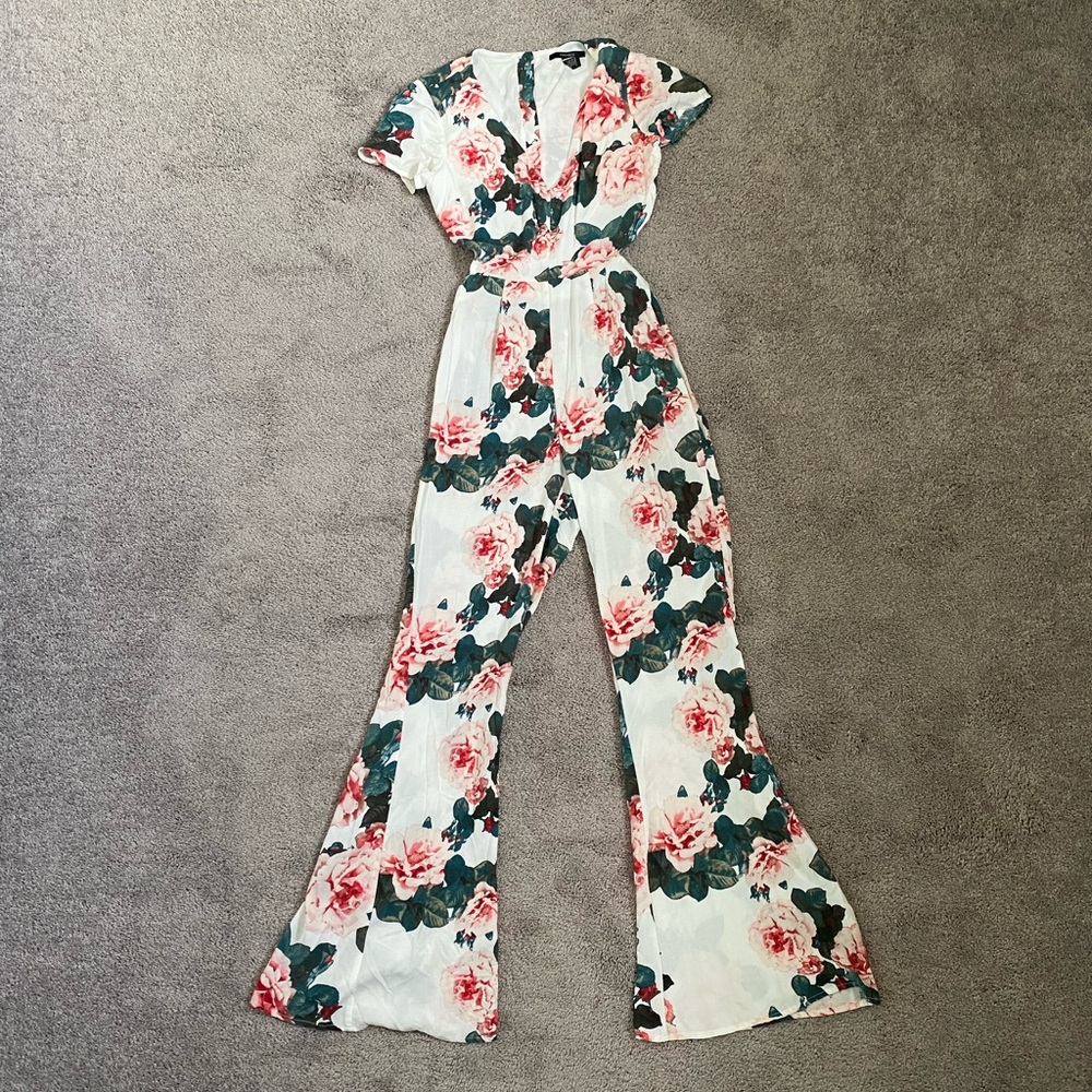 Floral jumpsuit